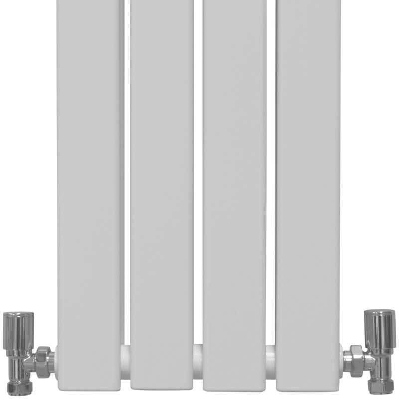 Radiador de diseño plano para pared blanco estufa de panel para baño  604x1604mm