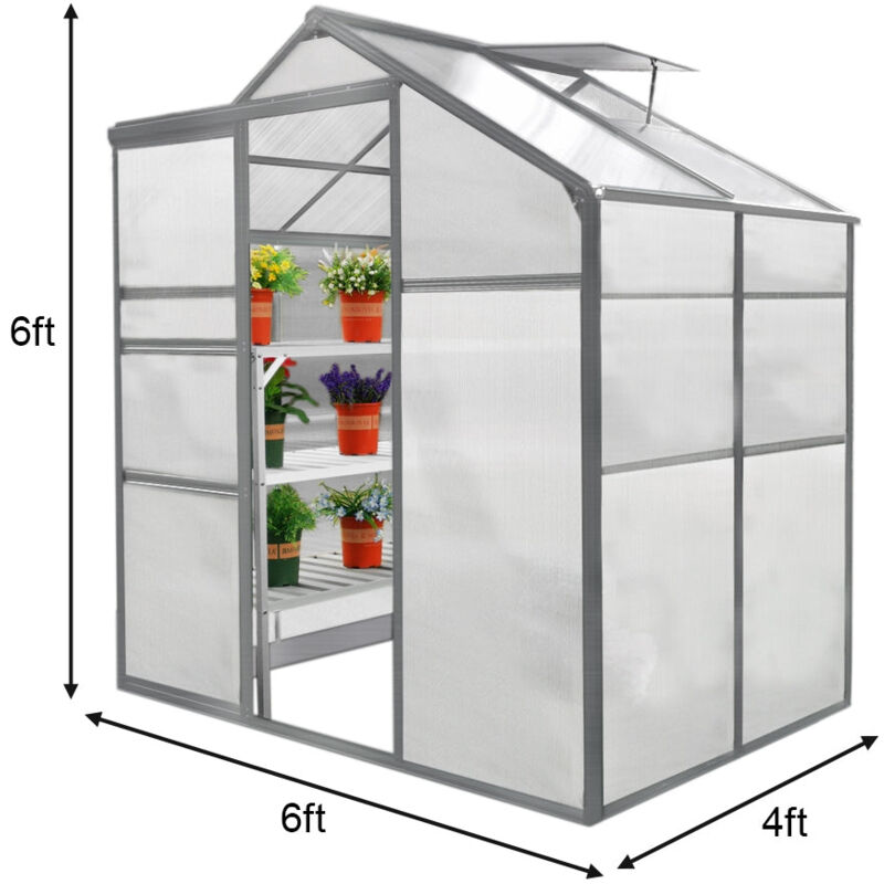 Huerto Elevado De Madera Con Invernadero Desmontable - 2 En 1, Ideal Para Balcón, Terraza O Jardín Pequeño