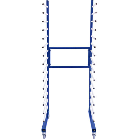 Carro Móvil Acoplable de Secado de Pintura  15 Niveles  375kg de Capacidad Total (25kg x Nivel)  182cm Alto x 35/65 Ancho (Ajustable) x 59 (Profundidad)  4 Ruedas de 360 grados  Ideal Taller