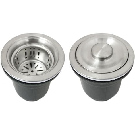 Fregadero Cocina de Acero Inoxidable 60x22x45cm con Colador y Tubo Desagüe GRATIS Lavaplatos Pila Cocina para Lavar Platos Kitchen Sink Diseño Resistente a la Corrosión Fácil Limpieza y Instalación