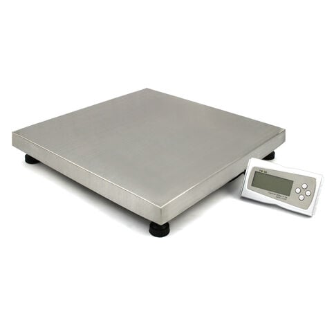 Balanza Electrónica Digital Veterinaria de 300kg 50 x 50cm Báscula