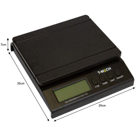 Balanza Postal Digital Electrónica de 30kg Báscula de Precisión (peso
