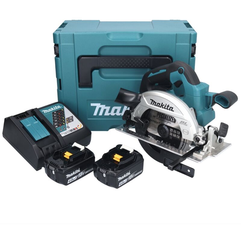 Sierra de inmersión MAKITA 1300W 165MM en caja MAK-PAC + carril