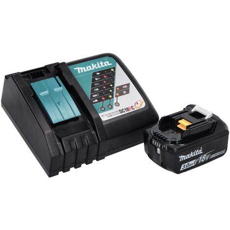 Taladro atornillador a batería Makita DHP 458 RF1 18 V 91 Nm + 1x batería 3.0 Ah + cargador