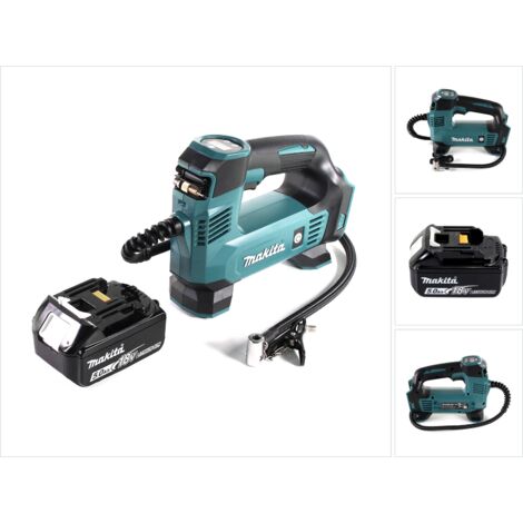 Makita DMP 180 T1 Compresor sin cable 18 V 8,3 bar + 1x batería 5,0 Ah - sin cargador (1/5)