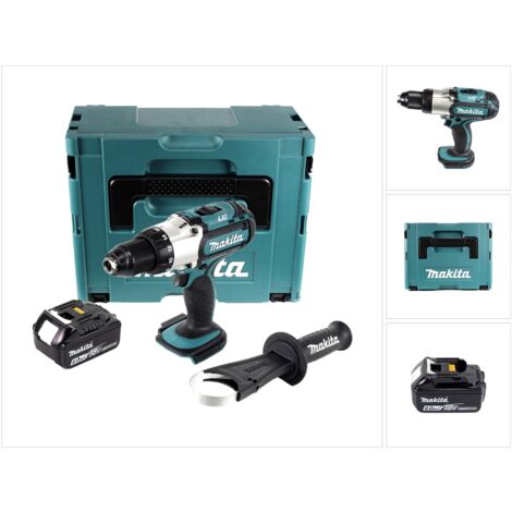 Taladro atornillador a batería Makita DDF 451 G1J 18 V 80 Nm + 1x batería 6,0 Ah + Makpac - sin cargador (1/5)