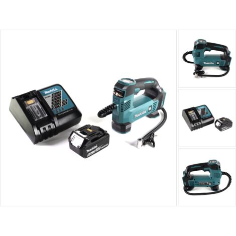 Makita DMP 180 RT1 Compresor sin cable 18 V 8,3 bar + 1x Batería 5,0 Ah + Cargador (1/5)