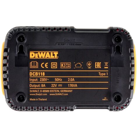 KIT de arranque 2 x Batería DeWALT 18V 5.0AH y cargador DCB115P2-QW