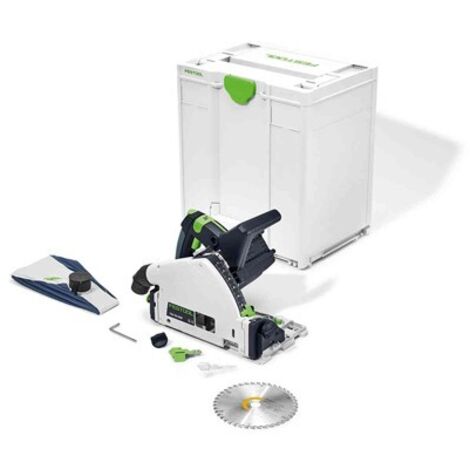 Sierra sumergible a batería Festool TSC 55 KEB-Basic 18 V / 36 V (2x 18 V) 160 mm sin escobillas (576712) + Systainer - sin batería, sin cargador (sucesora de 201395)