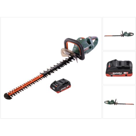 Metabo HS 18 LTX BL 65 18 V 60 cm cortasetos sin escobillas + 1x batería 4,0 Ah - sin cargador (1/5)