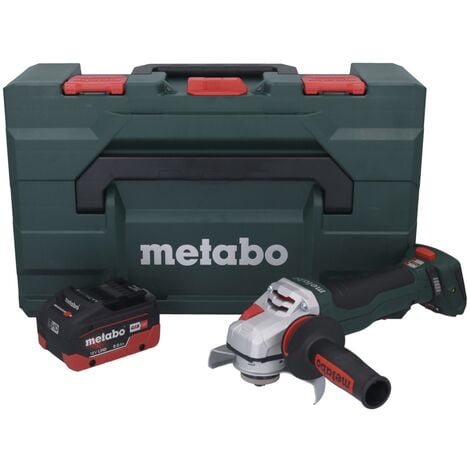 Metabo W 18 LTX Q (Ø 125 mm) - Mini Amoladora de batería 18v 4.0ah :  : Bricolaje y herramientas