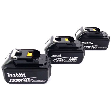 Kit De Alimentación Makita 18 V Con - 2x Baterías BL 1850 B 5,0 Ah (2x 197280-8) + Cargador