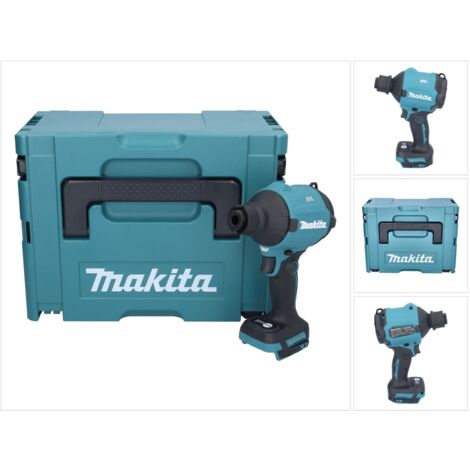 Makita DAS180ZJ Soplador de polvo sin cable 18V sin escobillas + caja Makpac - sin batería, sin cargador
