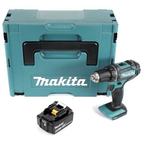 Taladro atornillador a batería Makita DDF 482 T1J 62Nm 18V + 1x batería 5.0Ah + maletín Makpac - sin cargador