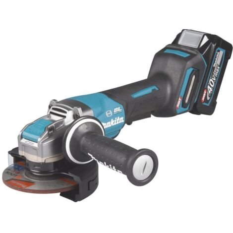 Amoladora angular sin cable Makita XGT 40 V max - 125 mm - 8 500 rpm - X-LOCK (1/4)