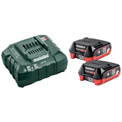 Metabo SET BÁSICO 12V 2 X LIHD 4.0 AH (685301000)