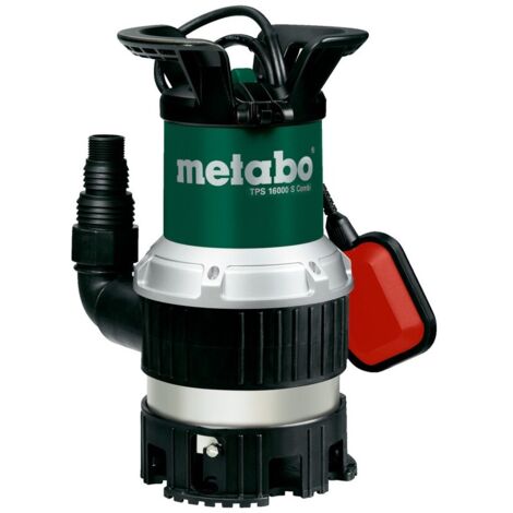 Bomba sumergible 970W / 230 V / 50 Hz de Metabo TPS16000S / 251600000
