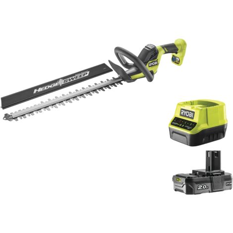 RYOBI RY18HT50A-120 Cortasetos a batería 18 V ONE+ 50 cm ( 5133005378 ) + 1 batería de 2,0 Ah + cargador (1/5)