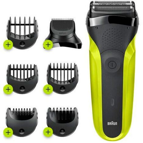 Afeitadora eléctrica Braun Series 3 Shave & Style 240 V + 5 peines (300BT) (1/5)