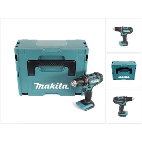 Makita DDF 482 ZJ Taladro atornillador a batería 18V en maletín Makpac 2 - Sin batería, sin cargador incluidos