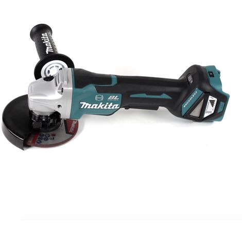 Makita DGA 517 ZJ Mini amoladora angular a batería 18V LXT 125 mm en Makpac 3 - Sin batería, sin cargador incluidos
