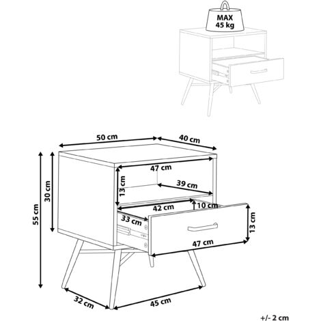 AKORD Couchtisch ROCKFORD 92x45x53cm - Moderner Wohnzimmertisch Mit Regal In Sonoma-Eiche & Weiß