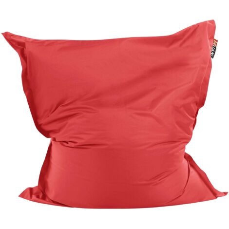 Sitzsackbezug FUZZY 180 cm 140 cm Rot