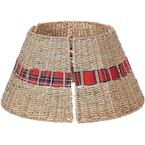 Odot Weihnachtsbaum-Kragen 72cm Rot - Dekorativer Baumrock Für Weihnachtsbaum-Ständer