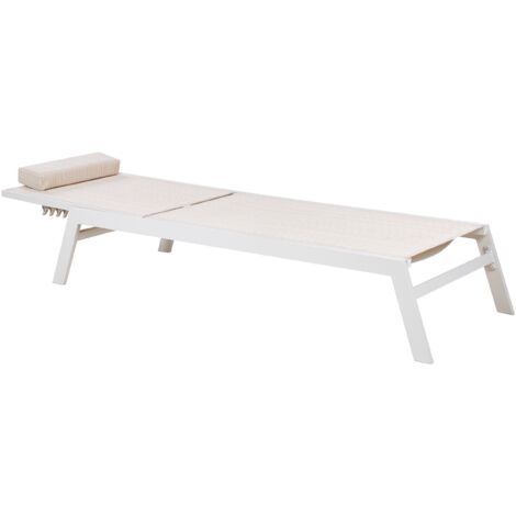 LVHOM Doppelbett 140x200 - Lift-Bett Mit LED & USB-C In Beige