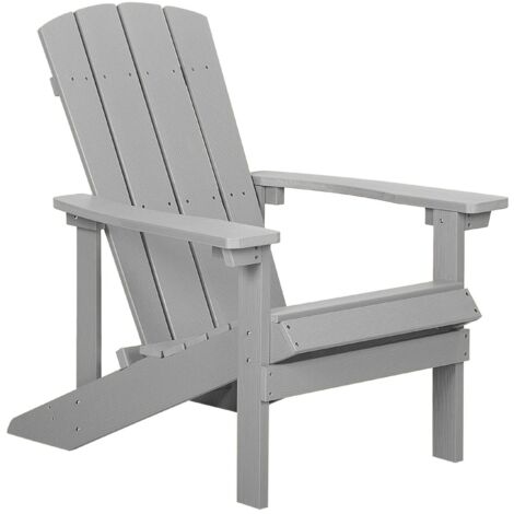 Gartenstuhl ADIRONDACK Hellgrau
