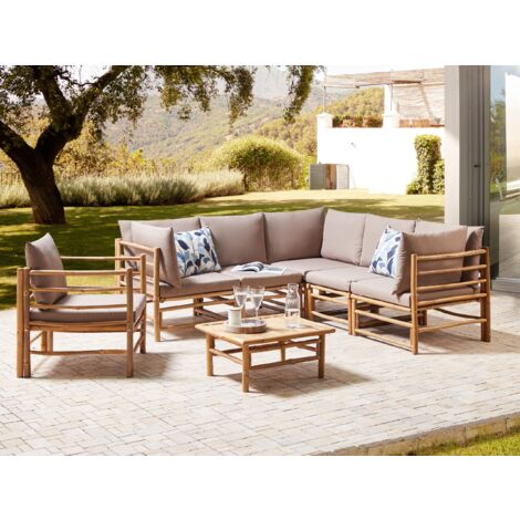 56+ Garten Lounge Set 3 Teilig, Fußstütze, ecksofa, sofa, 3 x