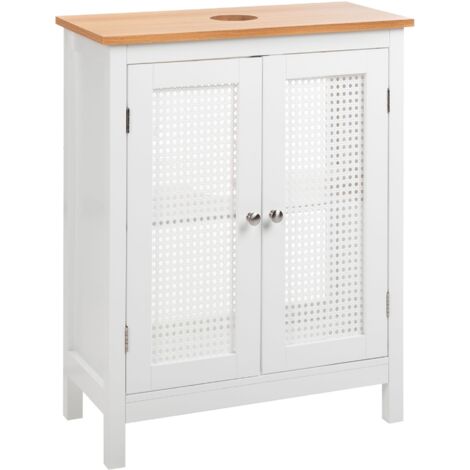 Waschbeckenunterschrank ALAMOS 60 cm Weiß (1/5)