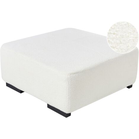 Extrasen Sitzhocker Wohnzimmer 40x40cm - Quadratischer Sofahocker In Graphit