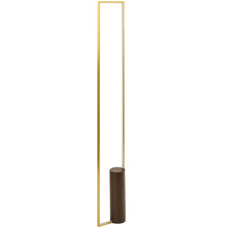 LED Stehlampe PATRICIO Metall Gold (1/5)