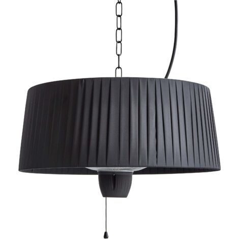 Infrarot-Deckenheizstrahler ASCEA 1.500 W Schwarz