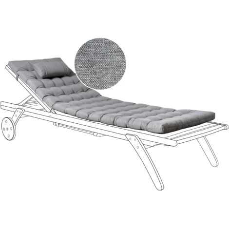 Liegenauflage CESANA PREMIUM Grau meliert (1/5)