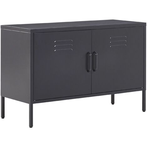 Büroschrank URIA Metall Schwarz (1/5)