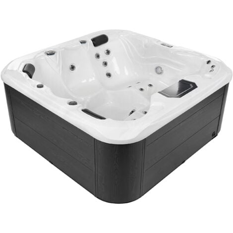 Outdoor Spa Weiß 31 Jetstream Düsen aus Sanitäracryl Jacuzzi ...