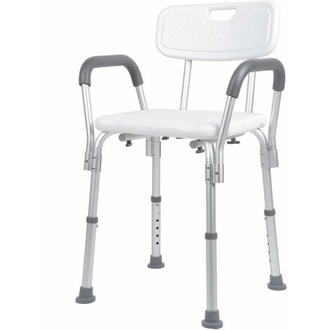 sedia comoda multifunzione 4 in 1 rialzo wc e sedile per doccia pieghevole  in alluminio 2 - RAM Apparecchi Medicali