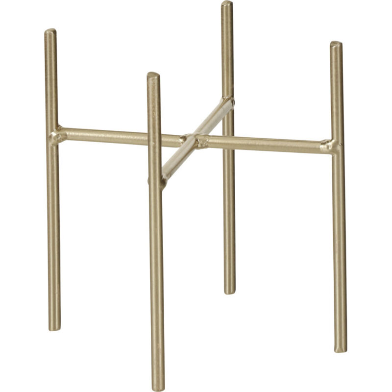 KONTONTY Pflanzenständer Aus Eisen - Schwarzer Blumentopf Halter Für Innen & Außen