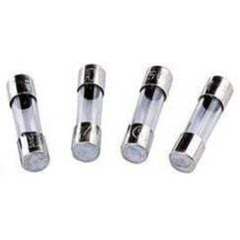 Schraubensicherung Niedrigfest SeKi 10 Stk. Feinsicherung 10,0A, 5x20mm, Träge - Glassicherung Feinsicherung 10a
