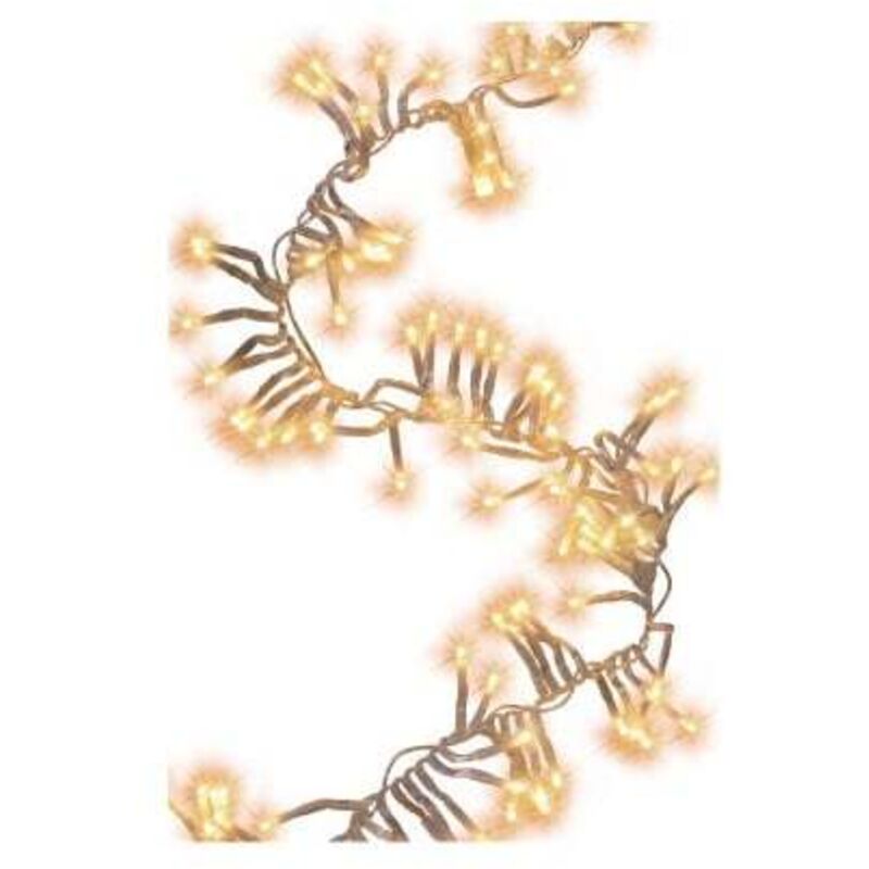 Cluster Lichterkette Transparent