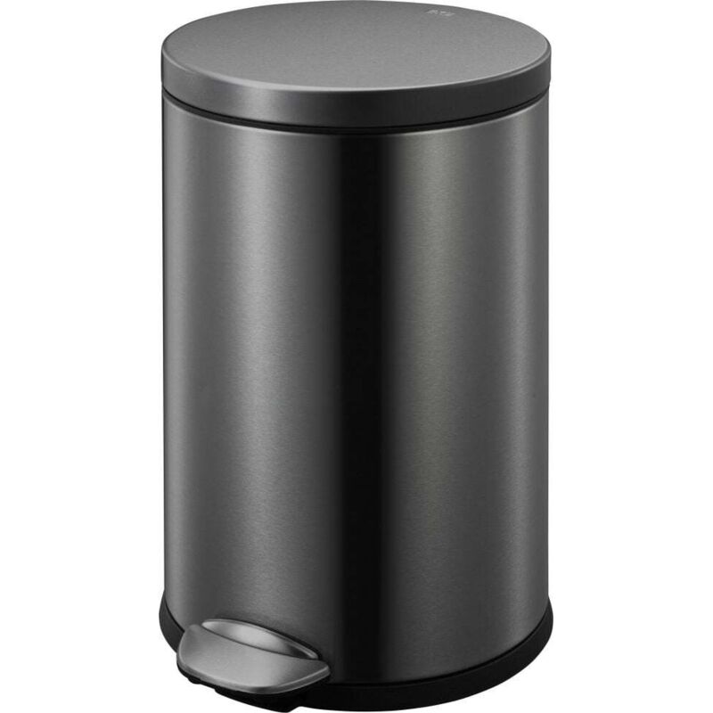 EKO Ecofly Mülleimer Edelstahl Matt Treteimer 20L Abfallsammler