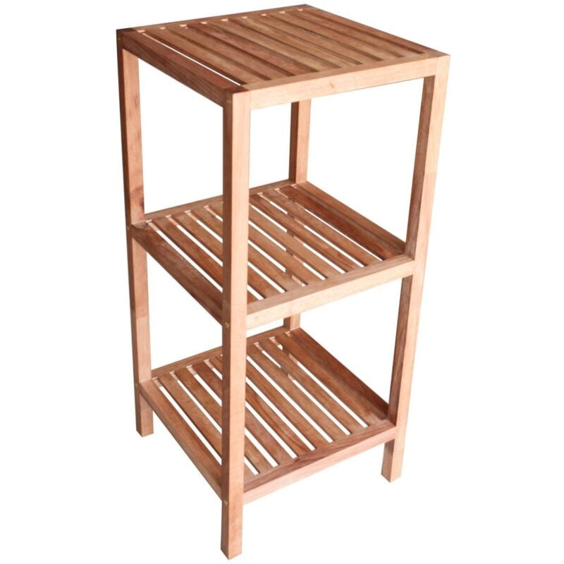 Primaster Standregal mit 3 Ablagen 36 x 36 x 79 cm Regal Bücherregal