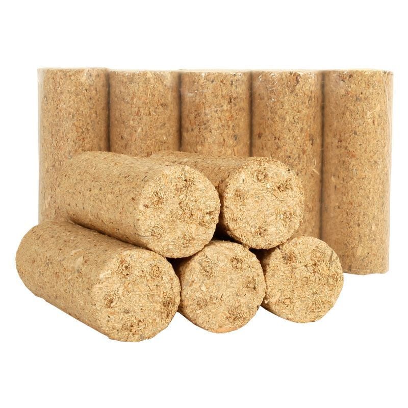 Holzbriketts 10 kg Nadelholzspäne Brennstoffe
