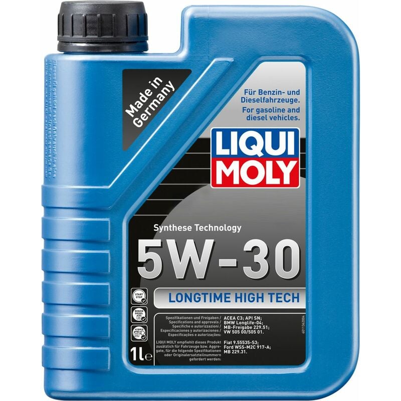 Liqui Moly Motoröl Longtime High Tech SAE 5W-30 1 L Motoröle