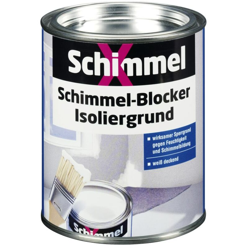 Schimmel X Schimmel-Blocker Isoliergrund 750 ml Anti-Schimmel &  Nikotinsperre