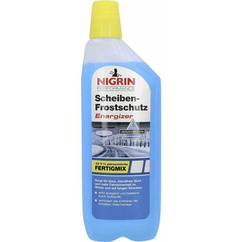 NIGRIN Performance Scheibenklar + Frostschutz – geeignet für