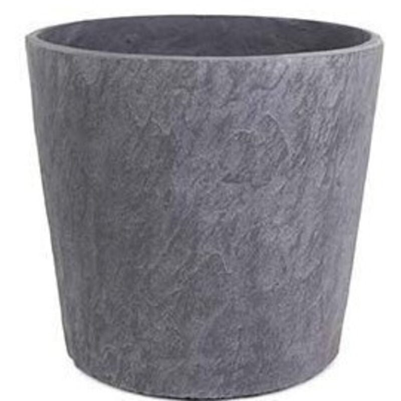 TrendLine Pflanztopf Schieferoptik 31 x 30 cm Blumentopf Pflanzkübel