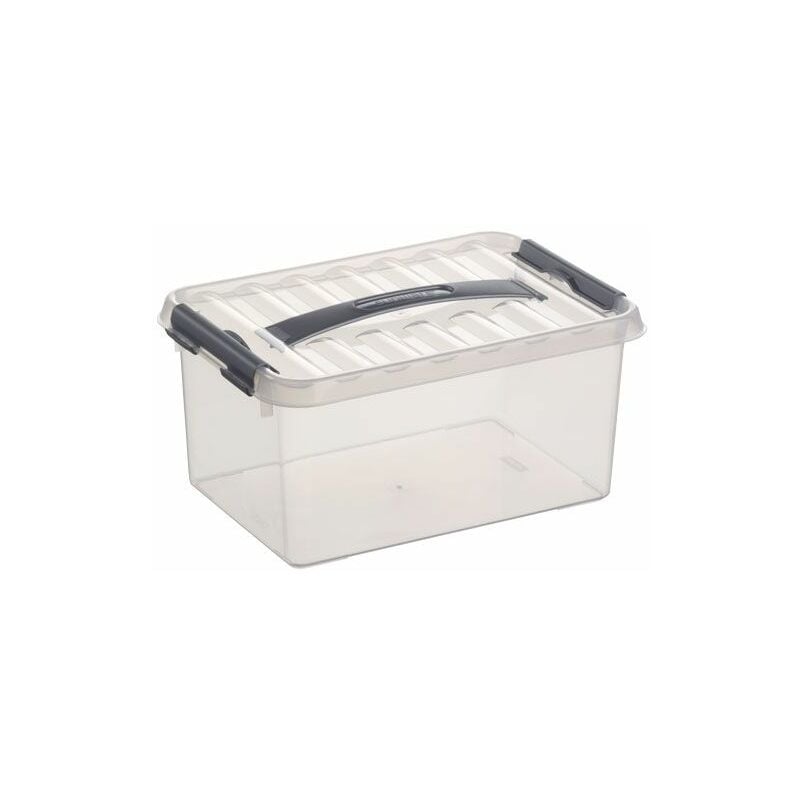 Sunware Aufbewahrungsbox 6L transparent 30 Körbchen cm Boxen, Kisten x 20 & 14 x